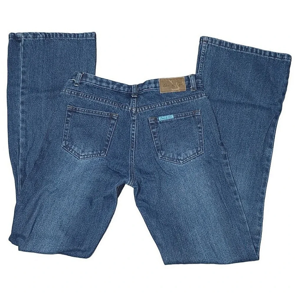 One &‎ Co. Bootcut Jeans Womens 27 Blue Medium Wash Denim Pants